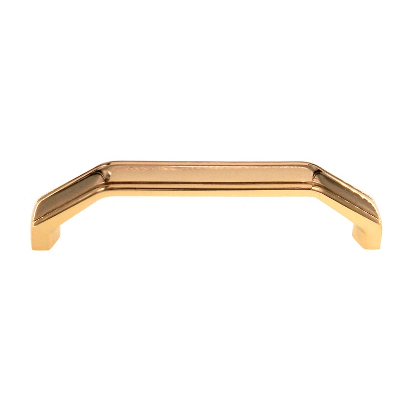 Amerock Classics Bright Brass 3 3/4 (96mm)cc Arch Pull Cabinet Handle BP4266-3