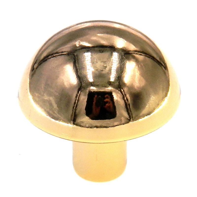 Amerock Forges Gold Plated 1-3/16 Round Cabinet Knob B309-B-AU Made in Italy
