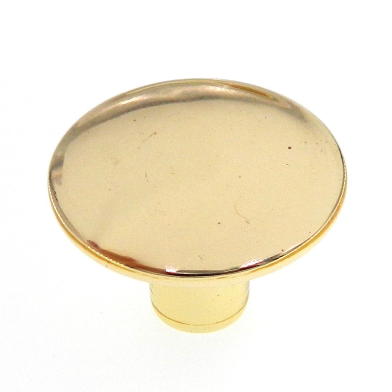 Amerock Forges Polished Brass 1-3/16 Round Cabinet Knob B312-B-3 Made in Italy