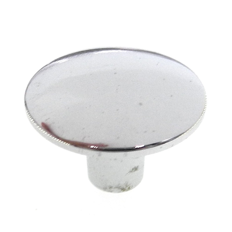 Amerock Forges Polished Chromium 1-3/16 Cabinet Knob B312-B-26 Made in Italy