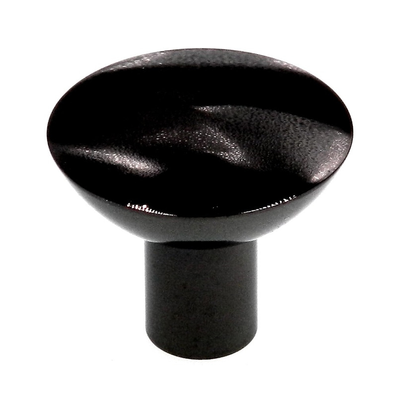 Amerock Hardware BP1416-BNB Black Nickel Solid Brass 1 1/8 Cabinet Knob Pull