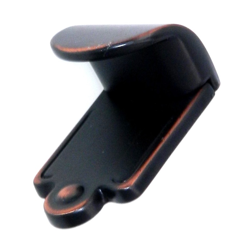 Amerock Inspirations Oil-Rubbed Bronze 2 Finger Pull Cabinet Knob  BP1593-ORB