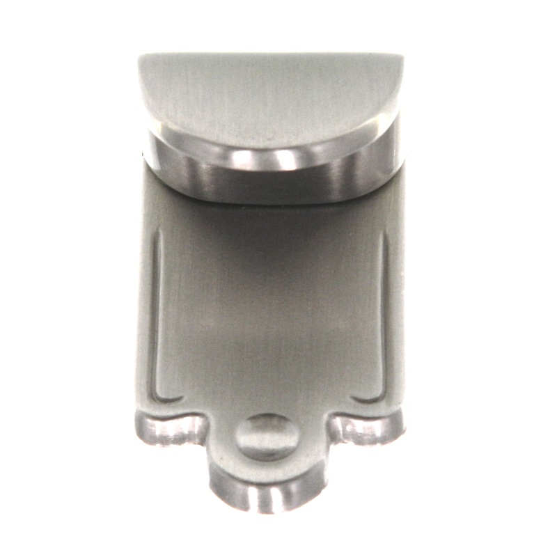 Amerock Inspirations Satin Nickel 2 Finger Pull Cabinet Knob Pull BP1593-G10