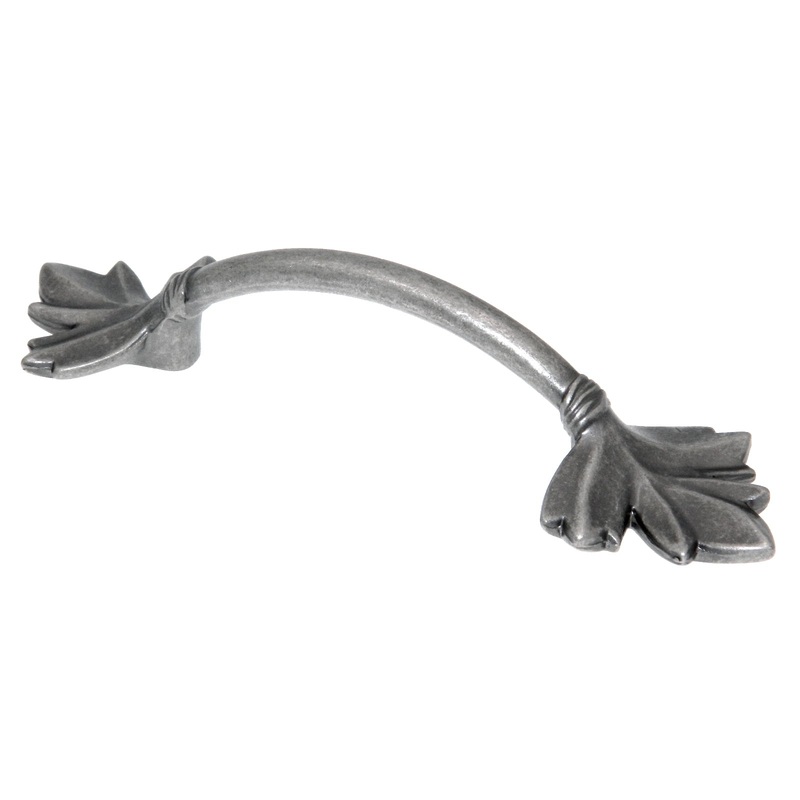Amerock Nature’s Splendor Weathered Nickel 3 Center to Center Leaf Cabinet Handle BP4451WN