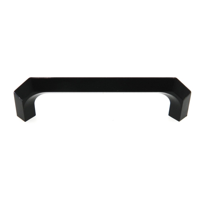 Amerock Plastics Black 3 3/4 (96mm)cc Arch Pull Cabinet Handle BP5530-BJ