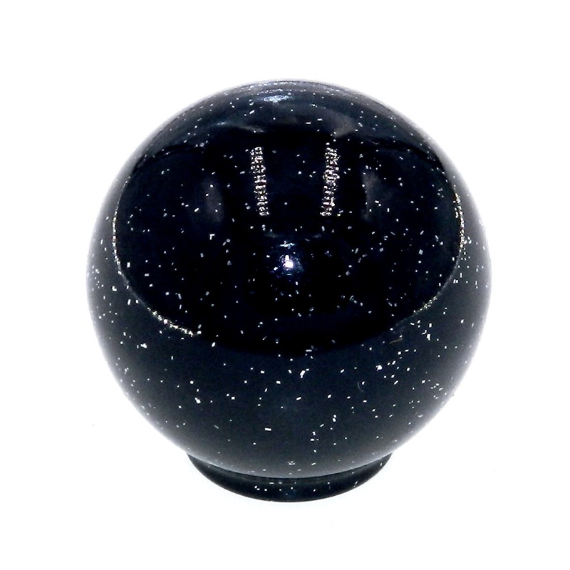 Amerock Plastics Speckled Black 1-1/4 Round Cabinet Knob Pull BP5531-SPKC