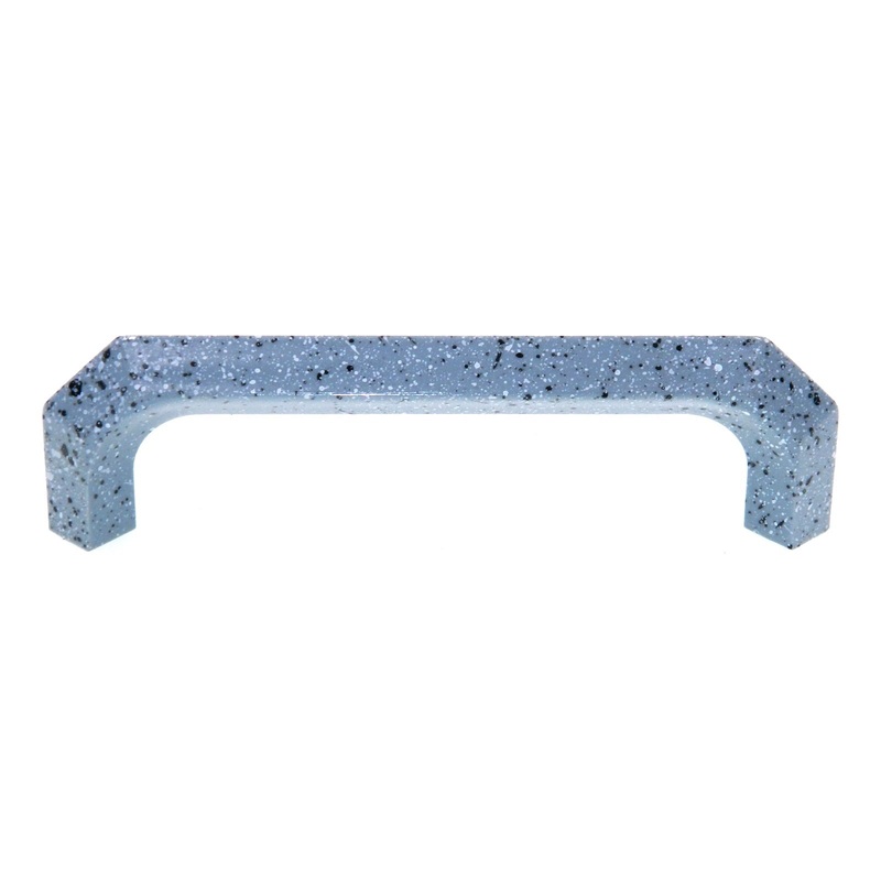 Amerock Plastics Speckled Granite 3 3/4 (96mm)cc Cabinet Handle BP5530-SPKB