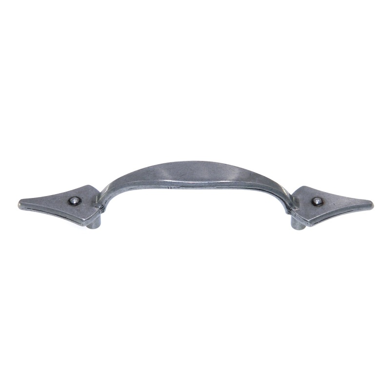 Amerock Shenandoah Aged Pewter 3cc Cabinet Arch Pull Handle BP302-AP