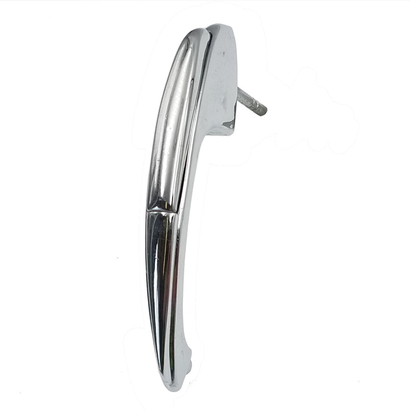 Amerock Vintage Push-Button Cabinet Catch ED9408, 2 Strikes Polished Chromium
