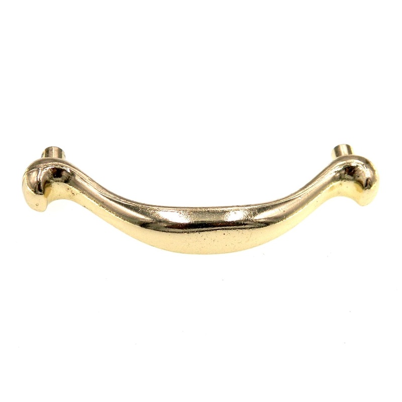 AmerockBP647-3 Polished Brass 3cc Arch Cabinet Handle Pull Harmony