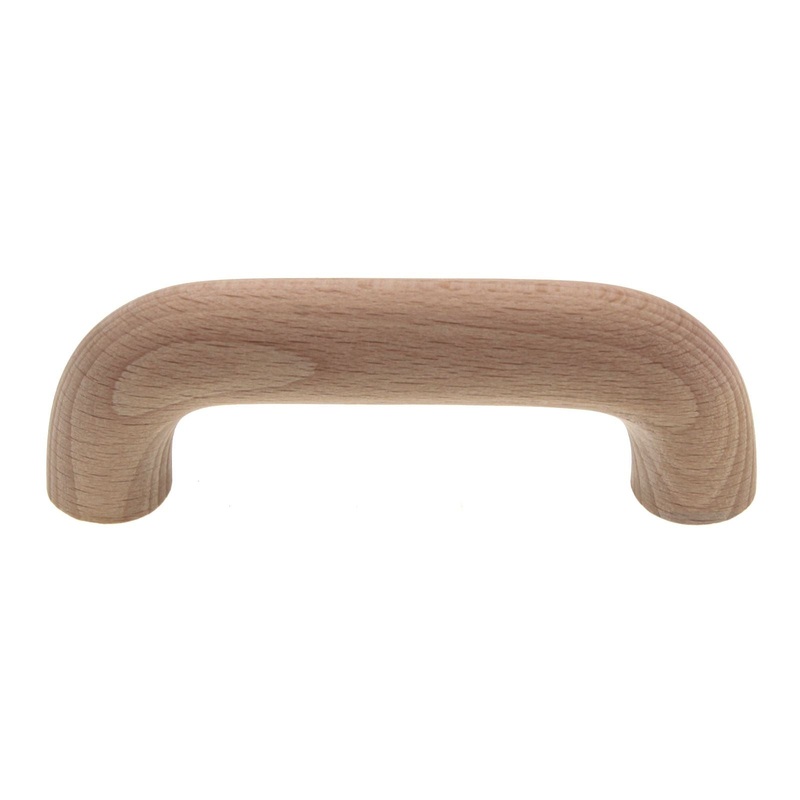 AmerockHardware BP35590-WD Beech Wood 3cc Cabinet Handle Pull