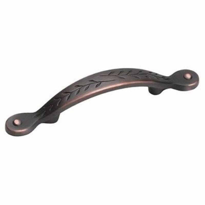 BP1580-ORB Oil Rubbed Bronze 3cc Floral Handle Pulls Amerock Inspirations