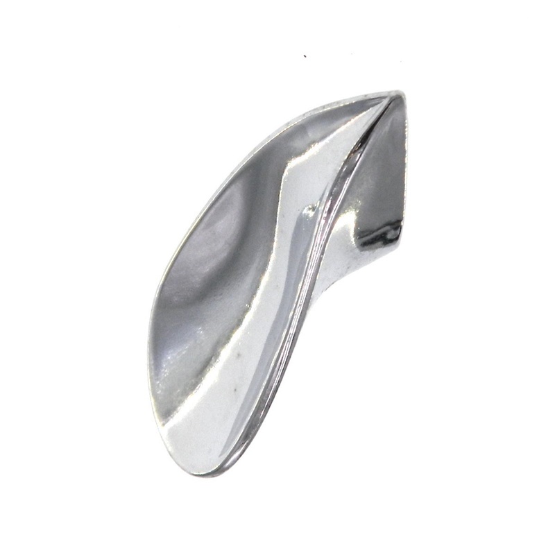 Vintage Amerock Heirloom Polished Chrome 2 Petal Cabinet Knob Pull BP103-26