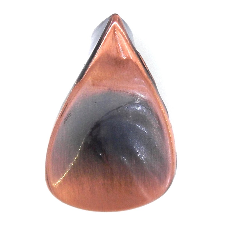 Vintage Amerock Heirloom Satin Copper 2 Drop Petal Cabinet Knob Pull BP103-41