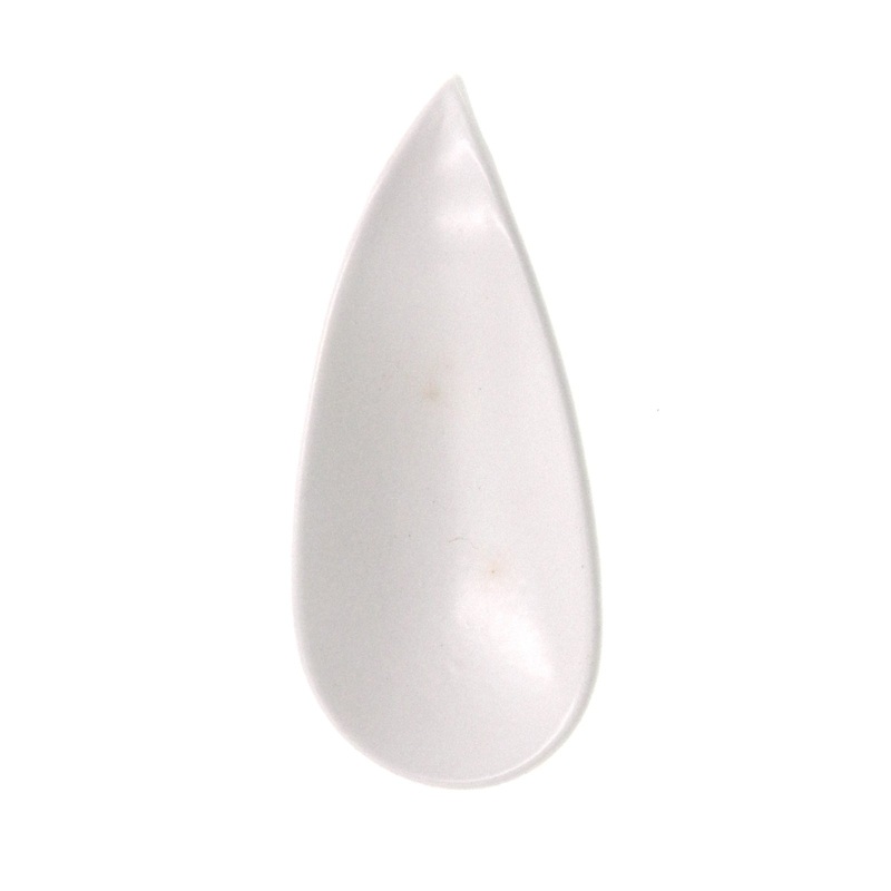 Vintage Amerock Heirloom White 2 Dew Drop Petal Cabinet Knob Pull BP103-C2