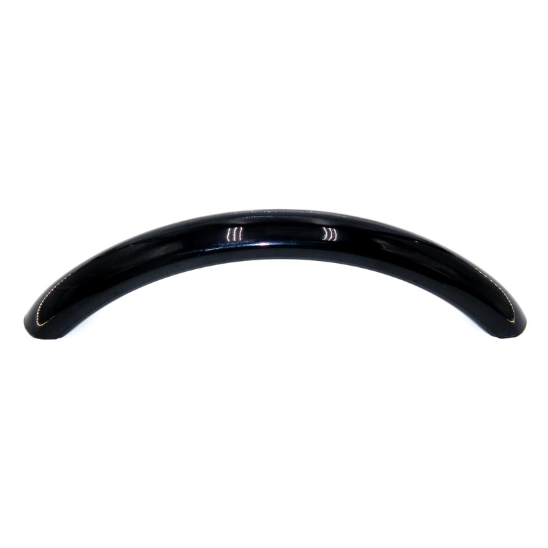 Amerock Allison 4-1/2 CTC Black Plastic Cabinet Arch Pull Handle 14104BLK