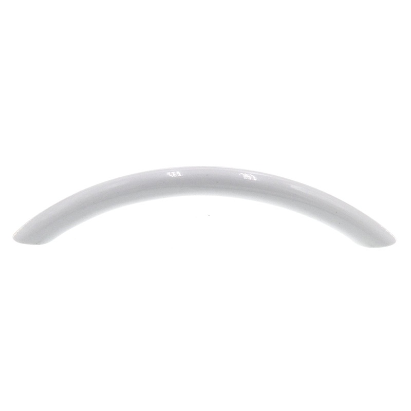 Amerock Basic Metals White 3 3/4 (96mm)cc Arch Pull Bow Cabinet Pull BP5527-54