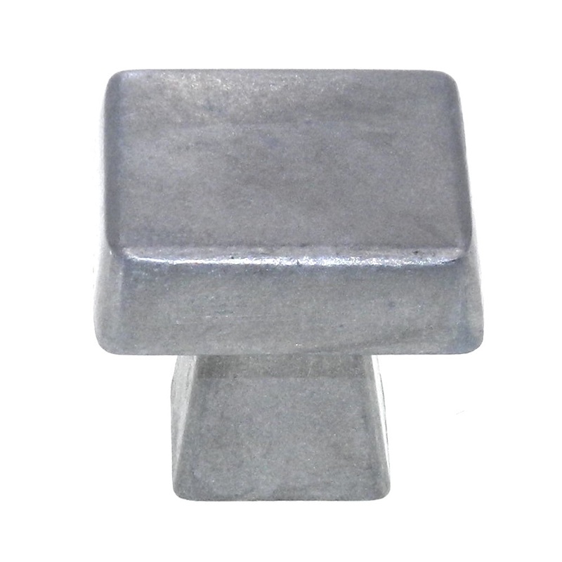 Amerock Blackrock Square Satin Nickel 1-1/8 Cabinet Knob Pull BP55271-G10