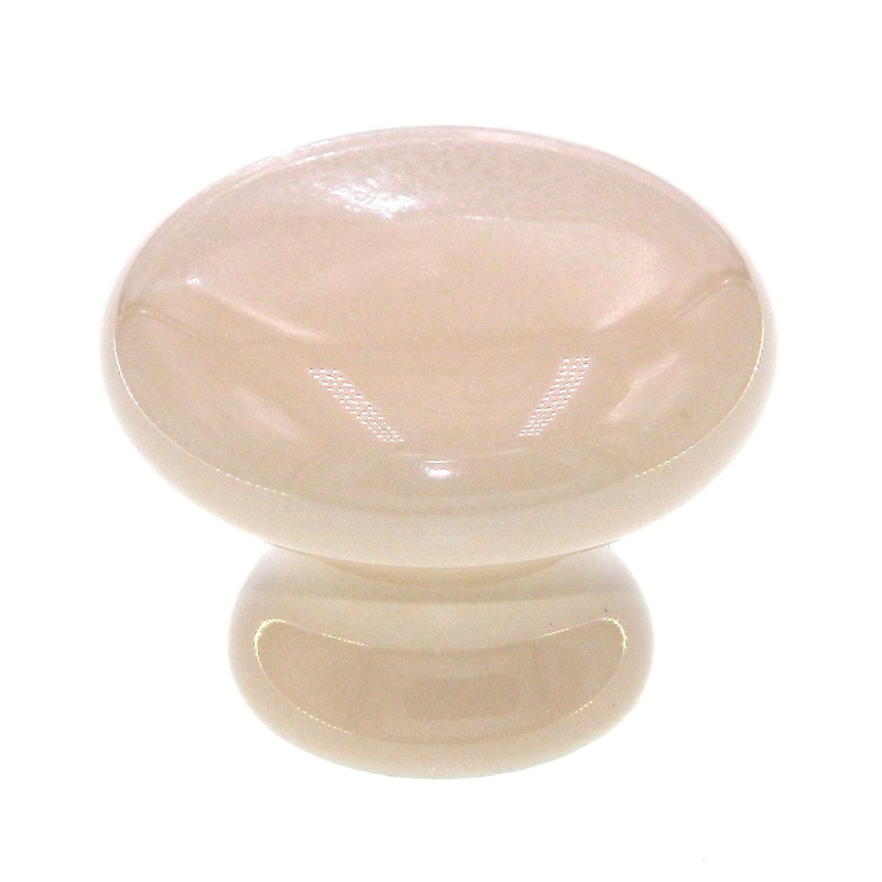 Amerock Ceramics Almond 1 1/2 Round Cabinet Knob BP5322-BL