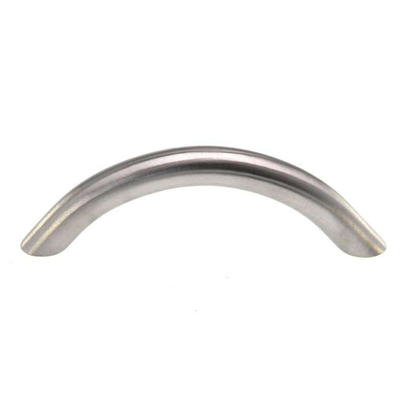 Amerock Essential’Z 3-5/8 CTC Stainless Steel Arch Cabinet Handle BP19001-SS