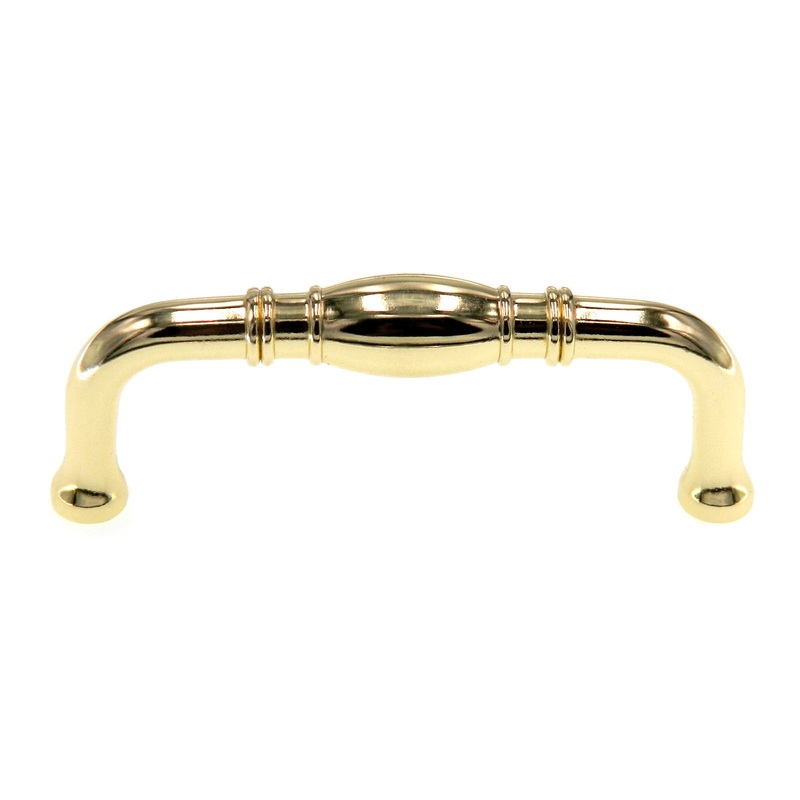 Amerock Granby Polished Brass 3 CTC Cabinet Handle BP53013-3