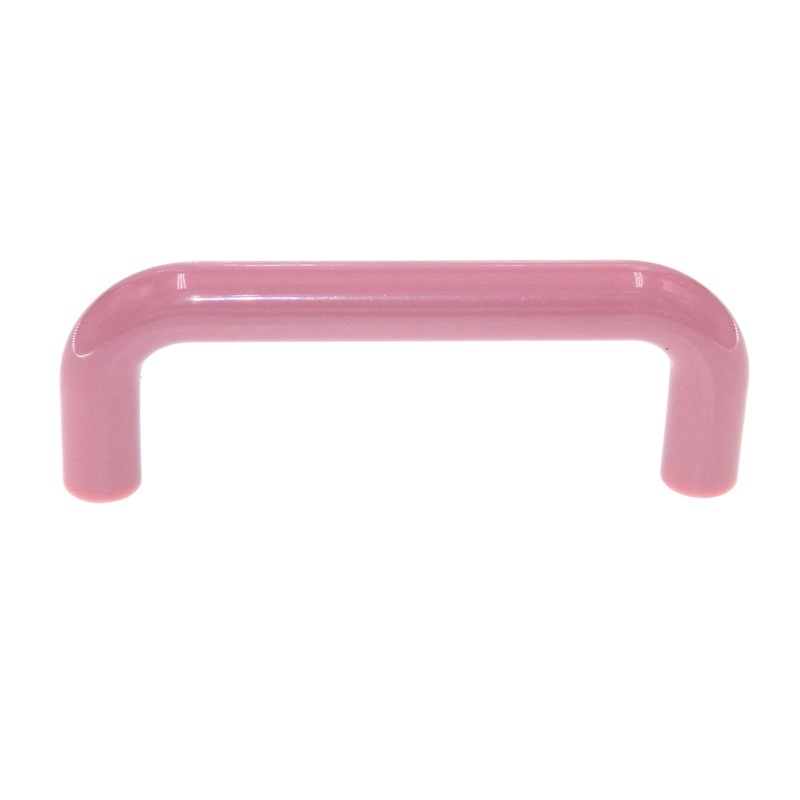 Amerock Plastics Pink 3cc Wire Pull Smooth Cabinet Pull BP5430-BD