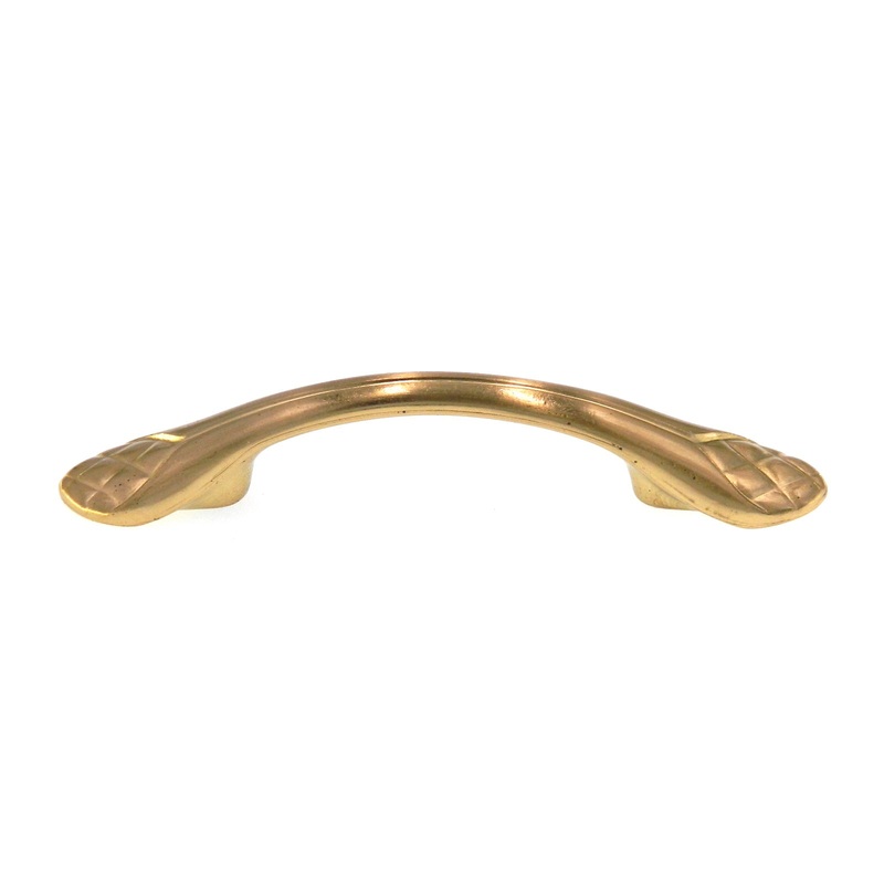 Amerock True Elegance Sterling Brass 3cc Arch Pull Cabinet Handle BP1353-O74