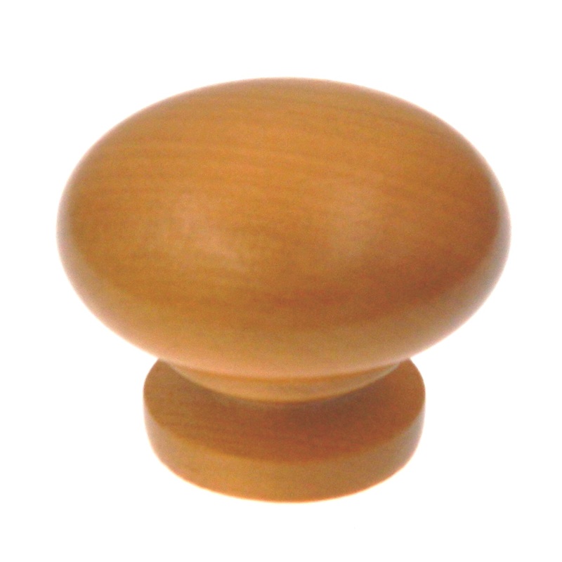 Amerock Wood Finishes Natural Maple 1 1/2 Mushroom Cabinet Wood Knob BP880MA1