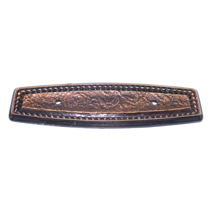 Vintage Amerock Bonaventure Regency Bronze 3cc Cabinet Pull Backplate BP270A-RB