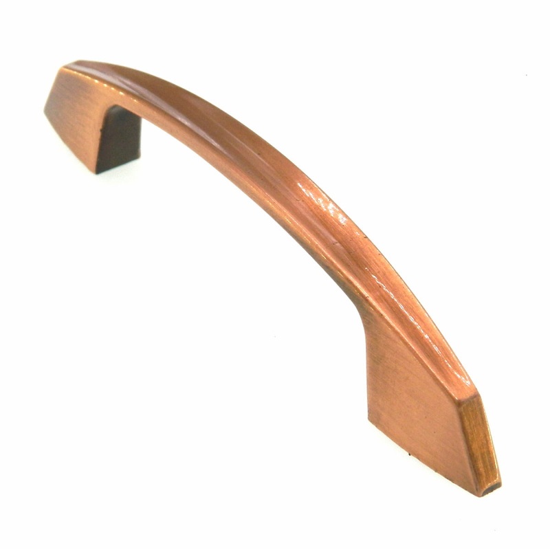 Vintage Amerock Contemporary Satin Copper 3cc Cabinet Handle Arch Pull A458-41