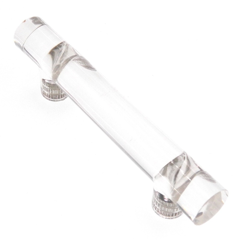 Vintage Amerock Designer Series Clear 3 Ctr Cabinet Handle Bar Pull BP655-CL