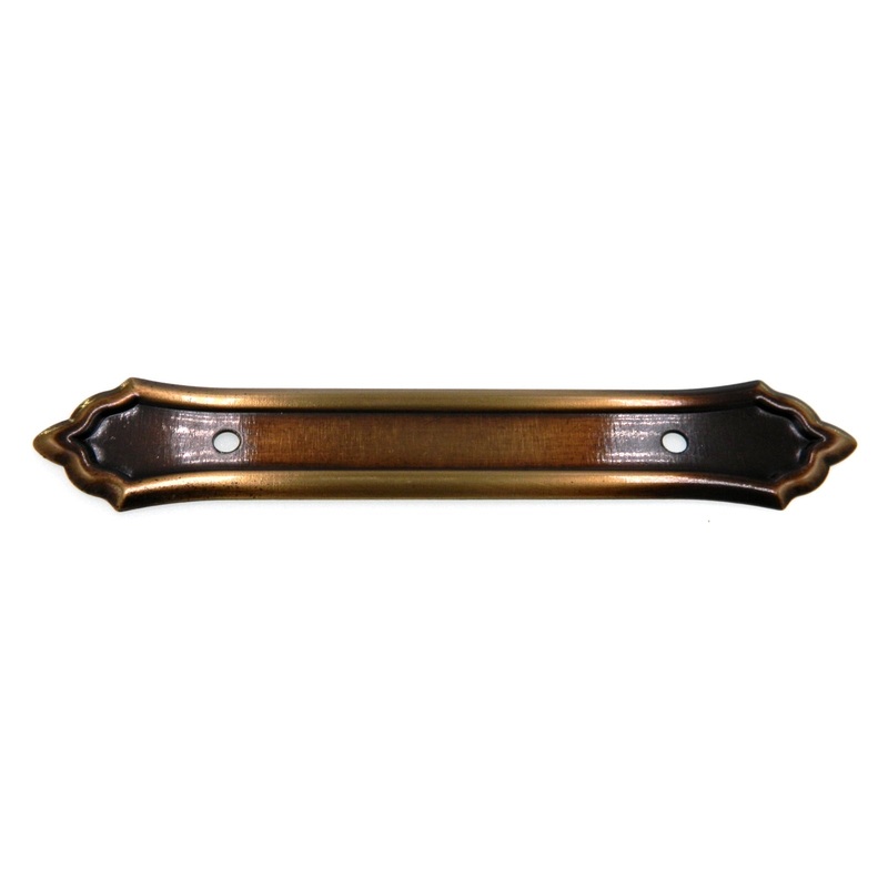 Vintage Amerock French Colony Antique English 3cc Cabinet Pull Backplate BP184-AE