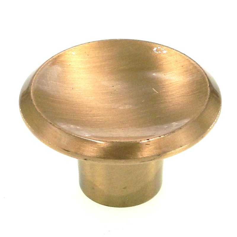 Vintage Amerock Mid-Century Modern Dull Bronze 1 9/16 Cabinet Knob BP552-10