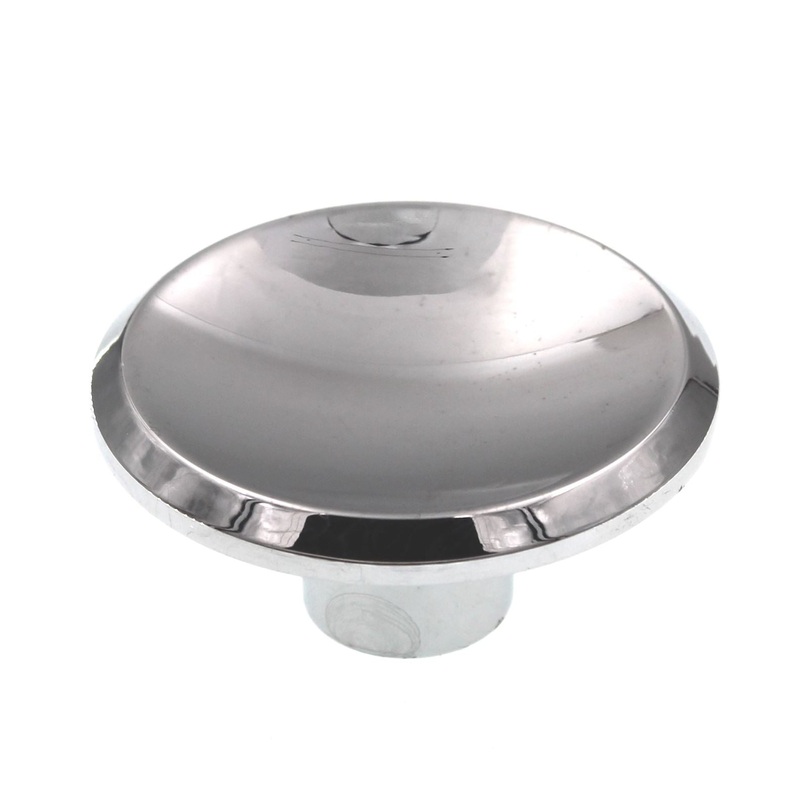 Vintage Amerock Mid-Century Modern Polished Chrome 2 Cabinet Knob BP554-26