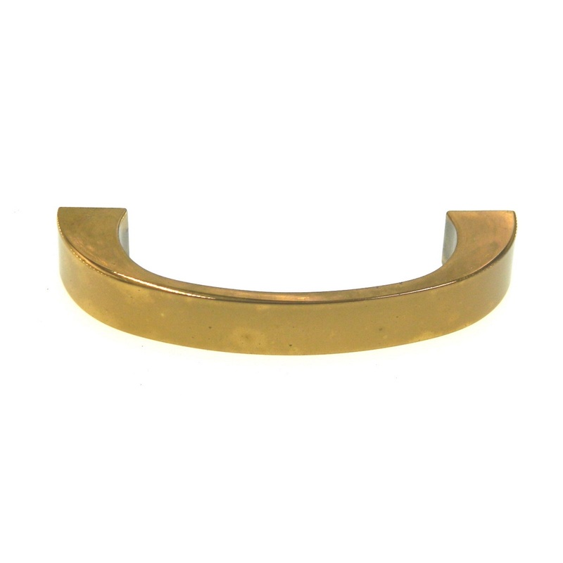 Vintage Amerock Mid-Century Polished Brass 2 1/4 Ctr Cabinet Pull AO492-3