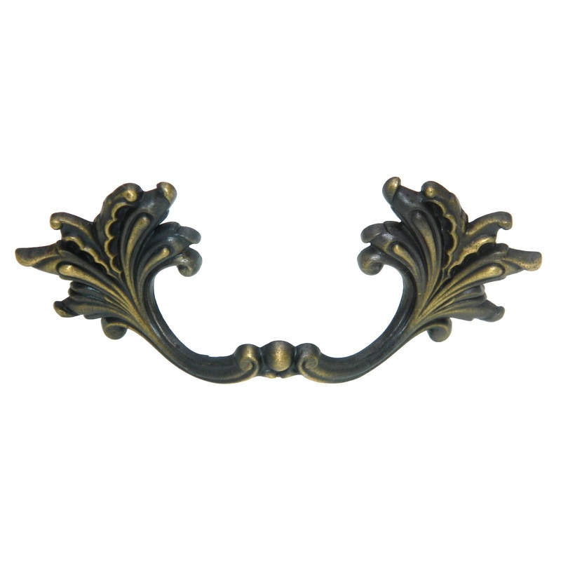 Vintage Amerock Vanity Fair Antique English 3cc Drawer Drop Pull BP452-AE