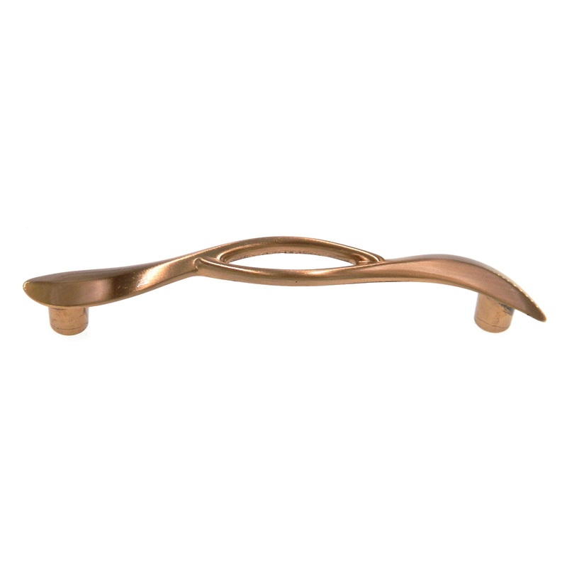Vintage Amerock Vintage Dull Bronze 3 1/2cc Decorative Cabinet Pull A392-10