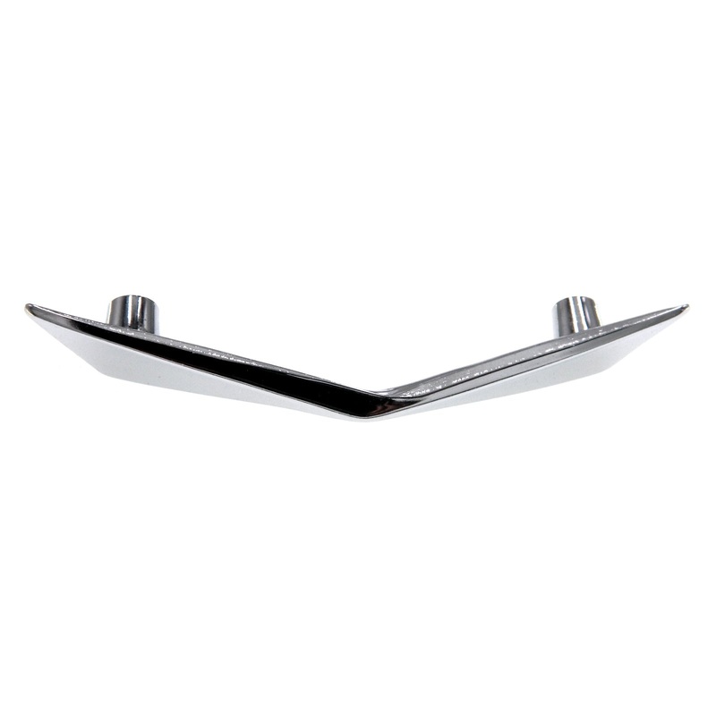 Vintage National Lock Company Galaxie Bright Chrome 3cc Cabinet Pull V297-26
