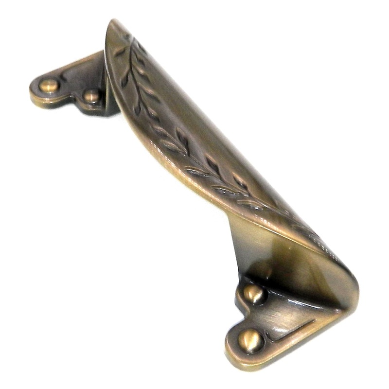 Amerock Nature’s Splendor 3cc Cabinet Cup Pull Handle BP1582-EB Elegant Brass