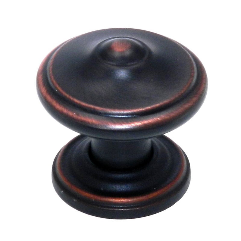 Amerock Revitalize Oil-Rubbed Bronze 1-1/4 Cabinet Knob Pull BP55341ORB