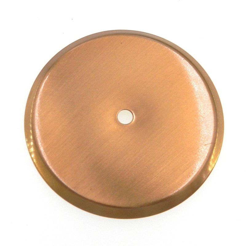 Vintage Amerock 1960’s Dull Bronze 2 1/4 Cabinet Knob Backplate A519-10