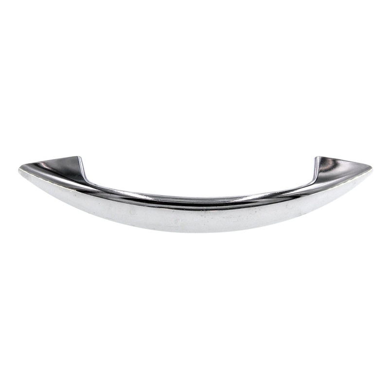 Vintage Amerock 1960’s Polished Chrome 3 Ctr. Cabinet Arch Pull A421-26
