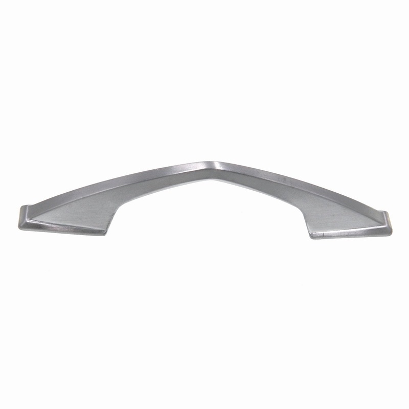 Vintage Amerock Catalina Brushed Chrome 3 Ctr. Cabinet Arch Pull A456-26D
