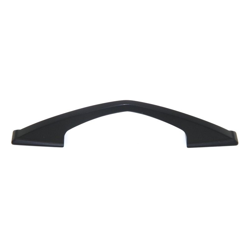 Vintage Amerock Catalina Ebony Black 3 Ctr. Cabinet Arch Pull A456-18A