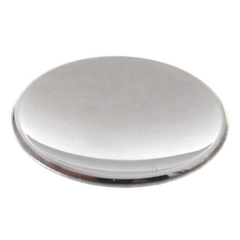 Vintage Amerock Concave Polished Chromium 2 1/2 Round Cabinet Knob A597-26