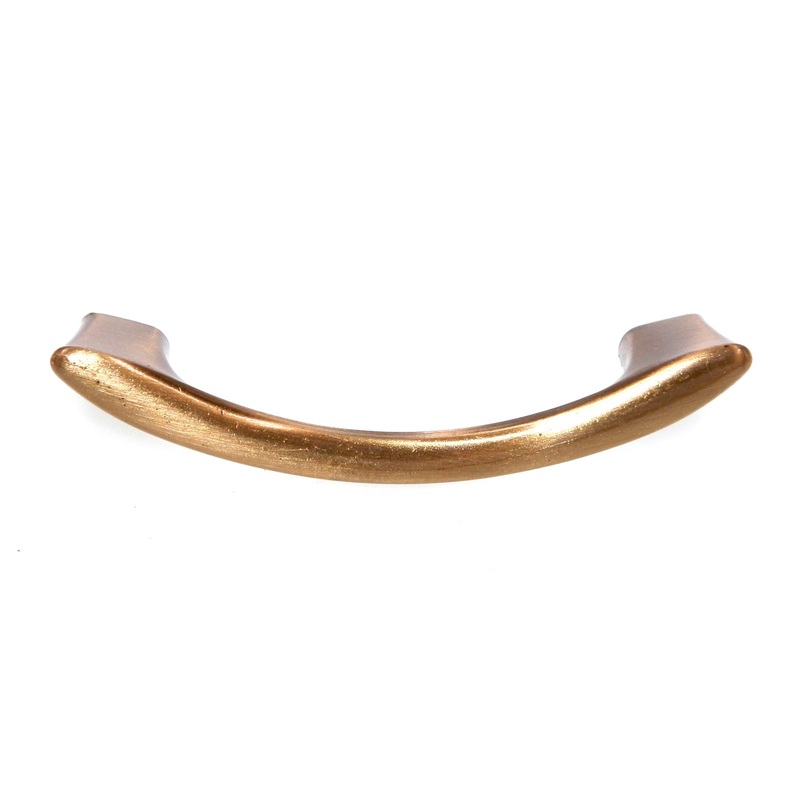 Vintage Amerock Decorator Bright Brass 2 3/4 Ctr. Cabinet Arch Pull BP419-3