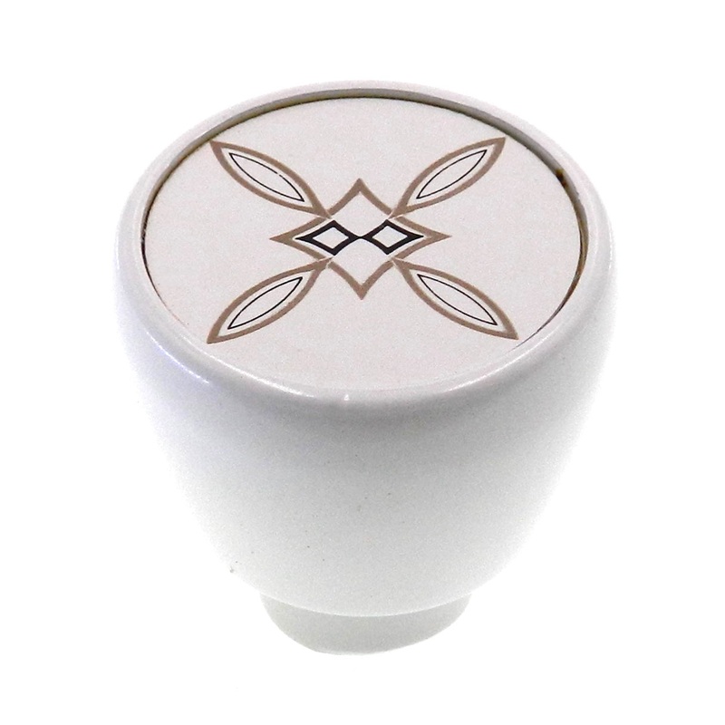 Vintage Amerock Fashionette Gold Moderne 1 1/4 Round Cabinet Knob A650-GM