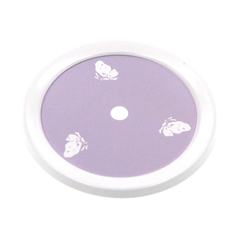 Vintage Amerock Fashionette Misty Rose 2 Cabinet Knob Backplate A651-MR