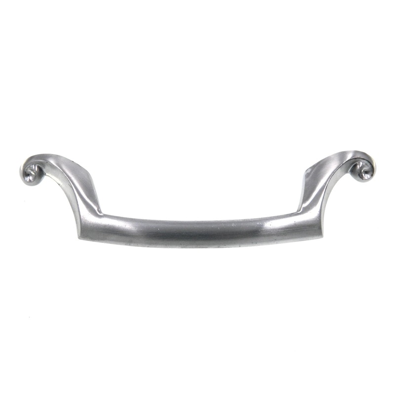 Vintage Amerock Imperia Brushed Chrome 3 Ctr. Cabinet Bar Pull A474-26D