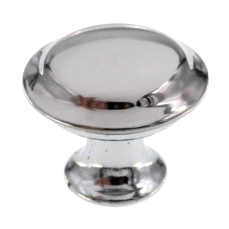 Vintage Amerock Standard Polished Chromium 1 1/4 Round Cabinet Knob A545-26